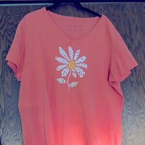 LIFE IS GOOD TEE. XL